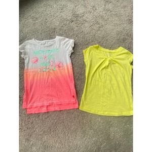 Girls summer t shirt bundle, size 7/8